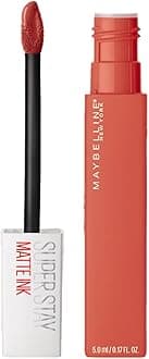 New York SuperStay Matte Ink Liquid Lipstick - 210 Versatile, Highly pigmented, Transfer Proof & Fade Proof. Maybelline New York SuperStay Matte Ink Liquid Lipstick Lasts Up To 16Hr | 5ml