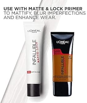 L'Oreal Paris Cosmetics Infallible Pro-Matte Foundation Makeup - Soft Sable