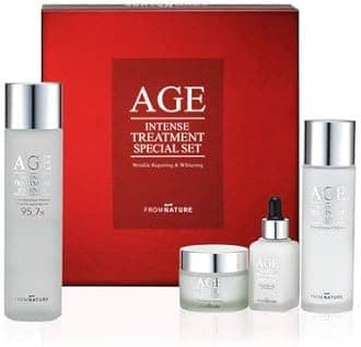 AGE Intense Treatment Special Skin Care Set, 4 Pieces, Moisturizer from FROMNATURE