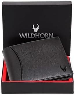 WILDHORN Genuine Leather Hand-Crafted Wallet For Men, Bifold Leather Wallet ,Model-WH1173
