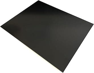 1pcs G10 Glass Fiber Sheet 400X500X6.0MM for RC Model Black Color