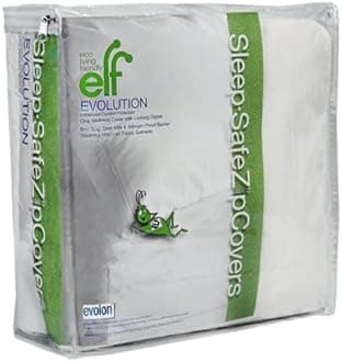 Evolon Mattress Protector | Zippered Mattress Encasement | Sleep Safe ZipCover 12" King