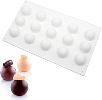 Silicone Mold Dessert Silicone Cake Mold For Baking Fondant Mould Fruit Shape Sugar Candy Jelly Bakeware Chocolates Mould (Orange A_11.68x6.84x1.12 inch)