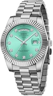 NIBOSI Men Watches Analog Quartz Stainless Steel Watches for men Waterproof Business Classic Desiger Wrist Watch Day&Date