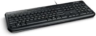 Microsoft Wired Keyboard, Black (ANB-00003)