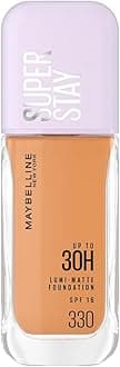 New York Super Stay Lumi-Matte Liquid Foundation - 330, Up To 30H Long Wear, Water & Transfer Proof. SuperStay Lumi-Matte Liquid Foundation comes with Non-comedogenic & Vegan Formula | 35ml