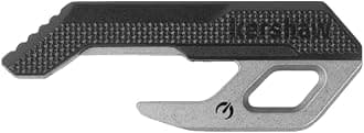 Kershaw Nacho Bottle Opener, 2 inches, Stainless Steel, Key Ring (8825)