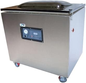 JORESTECH Vacuum Packaging Machine, Vacuum Power 2.68 HP, Max Capacity per chamber (21" x 32") Sealing Width 10 mm