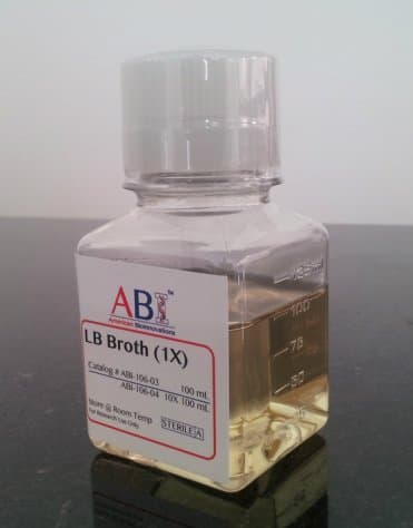 LB Broth, Sterile, 100 mL