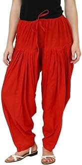 Woman's Plain Cotton SEMI Patiala Salwar Free Size || Patiala || Patiyala || SEMI Patiala || Patiala Salwar || Trendy Patiala || Free Size || Multicolour