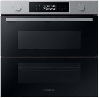 Series 4 Dual Cook Flex Smart Oven with Catalytic Cleaning, Colour: Stainless Steel, NV7B45205AS