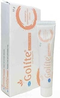 USV Go lite ACTIVE Skin Lightening Cream, (15gm)