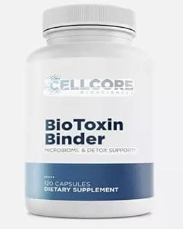 Cell-Care Bioscience Natural Bio-Toxin Binder Microbiome & Detox Support for Adults 120 capsuls Unflavoured (1 Pack)