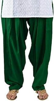 Hanu Creations Women's Cotton Traditional Handmade semi patiala Salwar pants