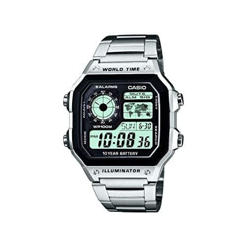 Casio Digital Watch: AE-1200WH Men