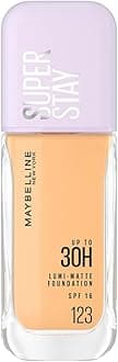 Maybelline New York Super Stay Lumi-Matte Liquid Foundation - 123, Up To 30H Long Wear, Water & Transfer Proof. SuperStay Lumi-Matte Liquid Foundation comes with Non-comedogenic & Vegan Formula | 35ml