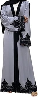 Women Turkey Abaya Islamic Muslim Prayer Dress Embroidered Cardigan Kaftan Dubai Robe Casual Turkish Modest Dress