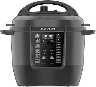 Instant Pot RIO, 7-in-1 Electric Multi-Cooker, PressureCooker, SlowCooker, RiceCooker, Steamer, Sauté, Yogurt Maker, & Warmer, Includes App With Over 800 Recipes, 6 Quart, Sea Salt