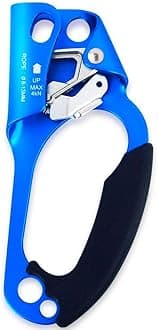 Ito Rocky Climbing Gear Ascender and Rappelling Descender Belay Devices for 9-12mm Rope for Rescue & Arborist