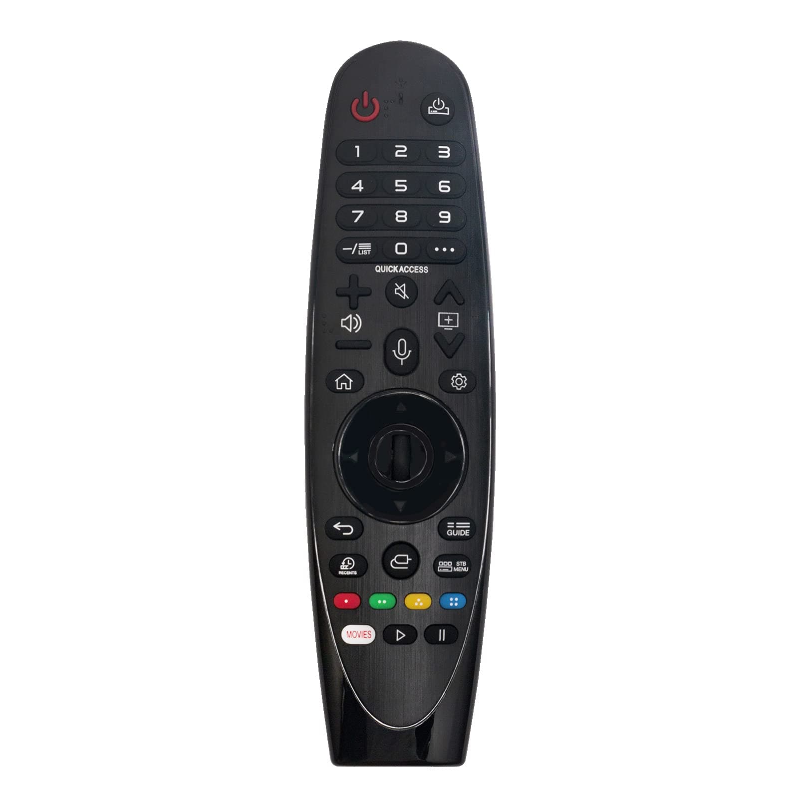 ALLIMITY AN-MR19BA Remote Control Replce Fit for LG Magic NanoCell OLED 4K TV 43UM7600PLB 49SM8200PLA 55UM7450PLA OLED55B9PLA OLED55C9MLB OLED55C9PLA OLED55E9PLA OLED65B9PLA OLED65C9MLB AKB75635301