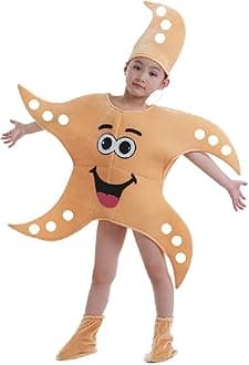 Quenny children's marine animal costume,seahorse octopus starfish crab Halloween dance costume.