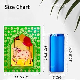 Divyakosh Paper Deep Dwar (Pack of 5) with LED Candles | Jharokha Style Home Décor Item, Ganpati Diwali Decor, Pooja/VAR Laxmi Decoration | Wall Decor, Stairs Decoration, Easy DIY Craft |, Assorted