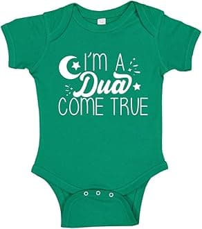 I'm A Dua Come True Muslim Baby Bodysuit One Piece or Toddler Shirt First Ramadan Eid Mubarak Newborn Baby Gift