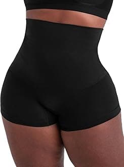 SHAPERMINTShapermint High-Waisted Body Shaper Boyshorts - Tummy Control Shapewear for Women Plus Size