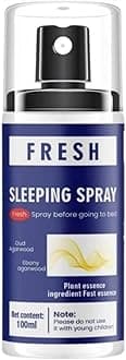 Fresh Sleeping Spray | Natural Sleep Aid for Relaxation & Deep Sleep | Calming Aromatherapy Spray for Bedtime | Sleep Mist with Essential Oils for Restful Nights (1)