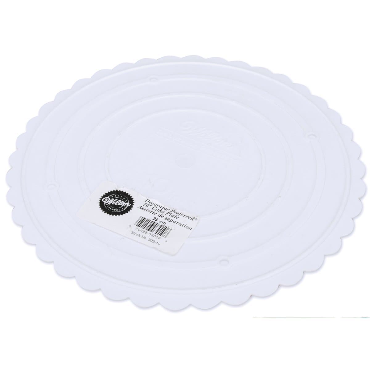 Decorator Preferred Separator Plate-10" Scalloped Round
