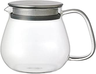 KINTO (キントー) UNITEA One-Touch Teapot 460ml 15.6 oz Heat Resistant Glass Gift Present 8335