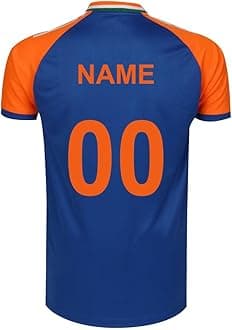 KNK Cricket India Jersey T20 WC 2024 Fan Supporter T-Shirt Cricket Team Uniform Kids to Adult