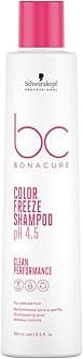 Schwarzkopf Professional Bonacure Color Freeze Shampoo For Colored Hair Vegan Color Locking System pH 4.5 Balancer Technology Long Lasting Color Vibrancy Zero Fade Cleansing Detangling 250 ml