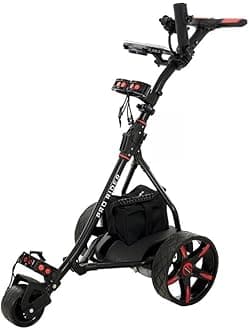 Electric Golf Trolley (Black & Red)