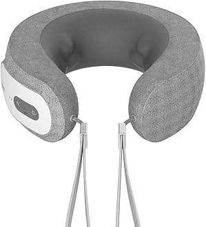 Breo iNeck3 Pro Electric Neck Massager, Shiatsu Massage Pillow with Heat, Deep Tissue Kneading & APP Control, Small & Lightweight, Good for Travel, Home & Office Relaxation, Ideal Gift Choice