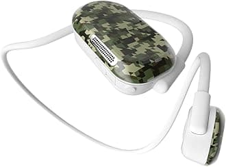 Purity Air Open Ear Headphones - True Air Conduction Wireless Bluetooth Open Ear Earbuds with Dual Mic for iPhone/Android - Secured Long Wearing Comfort, Sports Sweat Resistant (PLCE163)