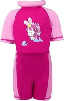 Gogokids Baby Boys Girls Float Suit - Toddler Kids Floating Swimsuit Buoyancy Swimwear One-Piece Shorty Swimming Costume UV Sun Protection 1-7 Years