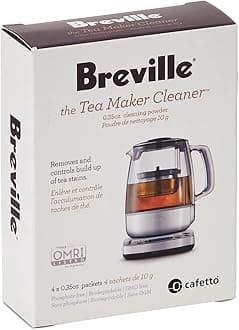 BrevilleRevive Organic Tea Maker Cleaner, 4 Pack BTM100