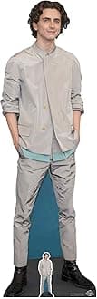 Star Cutouts Ltd Star CS827 Timothee Hal Chalamet Lifesize Cardboard Cutout/Standee/Standup Height 179cm Width 58cm, Multicolour