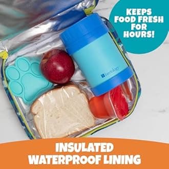 Insulated Lunch Box Sleeve - Securely Cover Your Bento Box - Shark Camouflage Design by Bentology