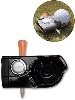 FREESHOT All-in-one Golf Accessory Tool That Includes Golf Ball Holder, tees, Divot Tool and Custom Ball Markers, Golf Gift for Golf Lovers (4 Colors)