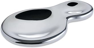"T-1000" Spoon Rest in 18/10 Stainless Steel Mirror Polished, Silver