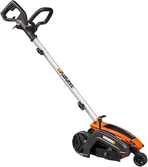 Wg896 12 amp 7.5" electric finishing and trench machines, 7.5 inch, orange and black