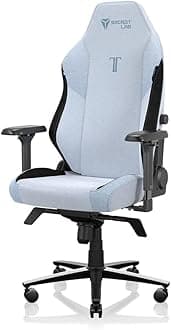 Secretlab Titan Evo Frost Blue Gaming Chair - Reclining, Ergonomic & Heavy Duty Computer Chair with 4D Armrests, Magnetic Head Pillow & Lumbar Support - Big and Tall Up to 395 lbs - Blue - Fabric