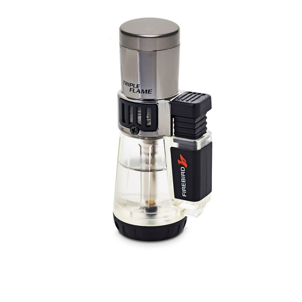 Firebird by Colibri Afterburner Triple Torch Lighter Clear