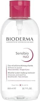 Sensibio - H2O Micellar Water - Makeup Remover Cleanser - Face Cleanser for Sensitive Skin