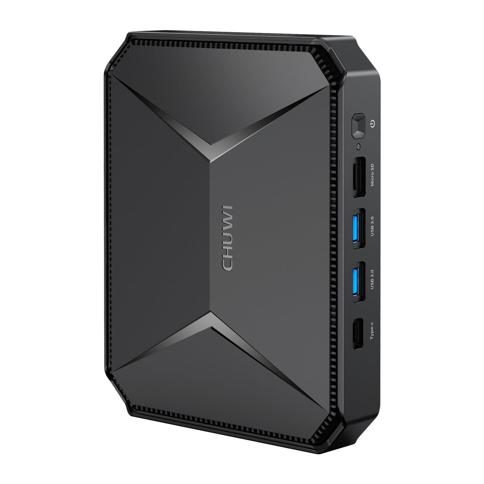 HeroBox Mini PC, Windows10 Mini Desktop Computers Small PC with Intel J4125 Processor 8GB RAM 256GB SSD, Micro Computer 4K with Dual WiFi / BT4.2 / VESA Portable Tower PC