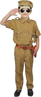 Chandrika Kids Police Costume Dress | 2-3 Years