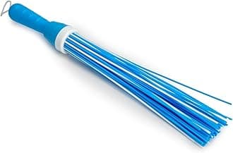 Heavy-Duty Kharata Plastic Broom | 250 gm | 22Inches with 60 bristles | Wet & Dry Floor Cleaning Fiber Broom Hard Bristle Plastic Broom Stick for Home and Floor Scrubbing in Bathroom (1)