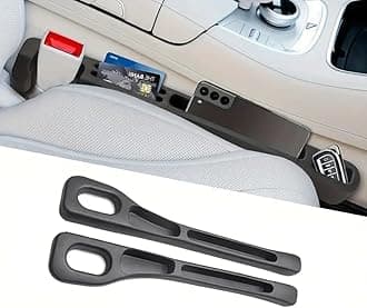 - Pack of 2 Car Seat Gap Filler EVA Car Organizer Gap Filler Between Seat and Console Compatible with Buckle Base Universal Car Seat Gap Filler